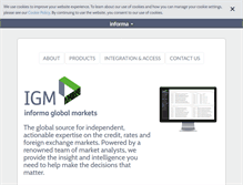 Tablet Screenshot of informagm.com